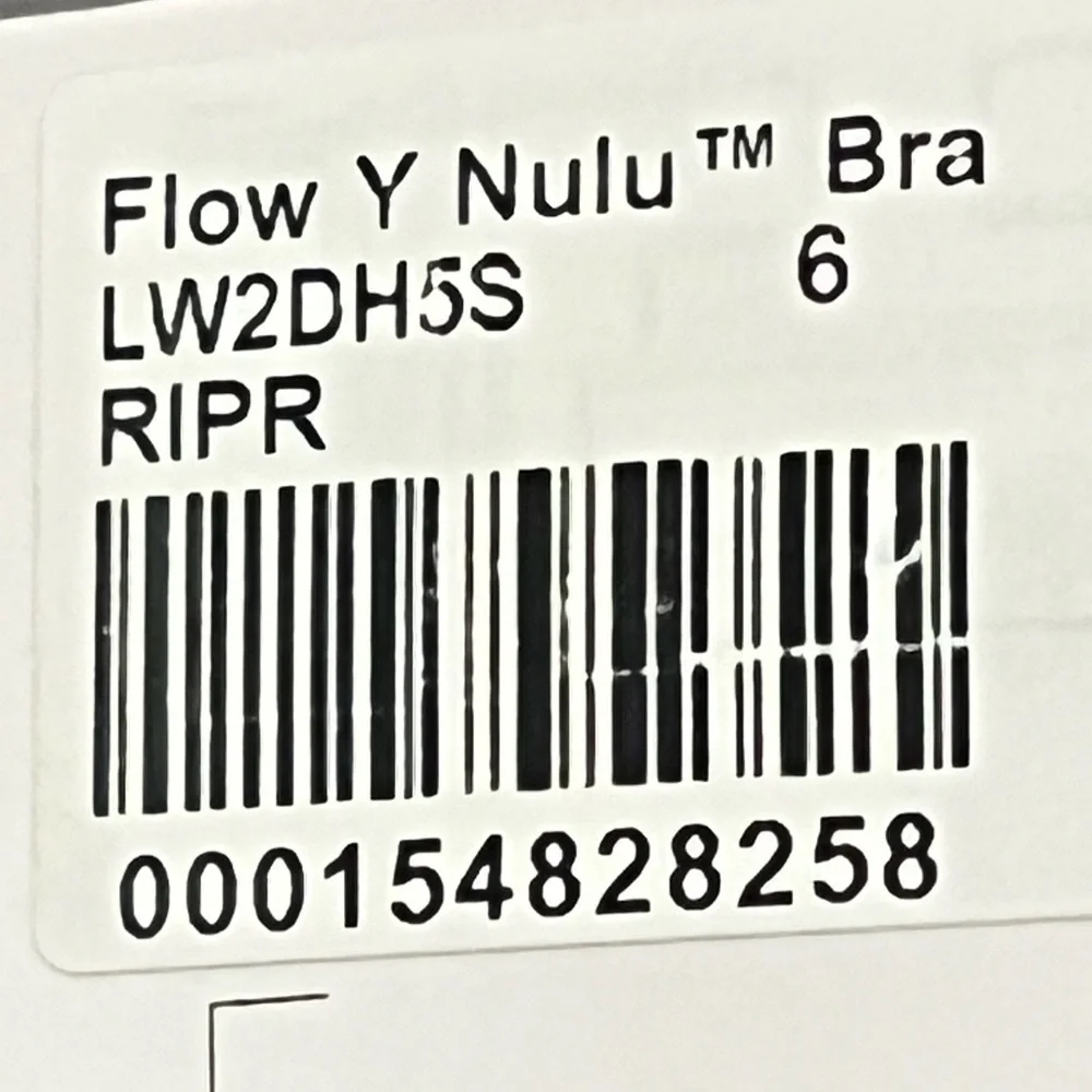 lululemon flow Y NULU bra hot pink color (RIPR CODE COLOR) size 6 PTP 14” NWT